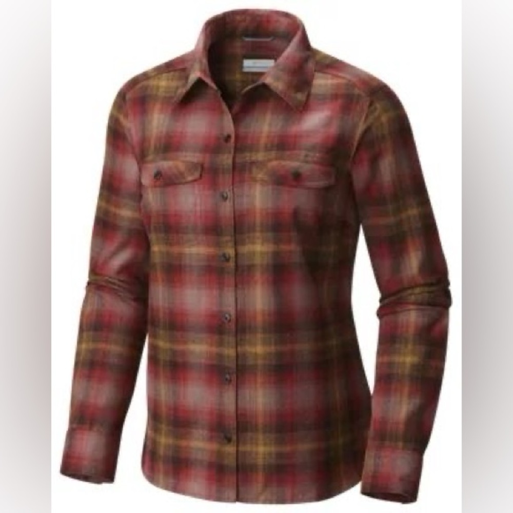 NWT Columbia Silver Ridge Button Down Medium